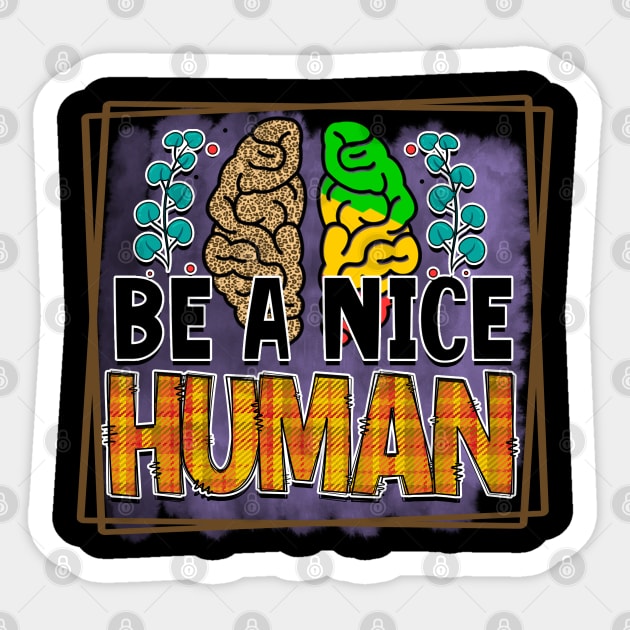 Mind Matters: Spread Positivity and Self-Care Awareness Sticker by Steve
